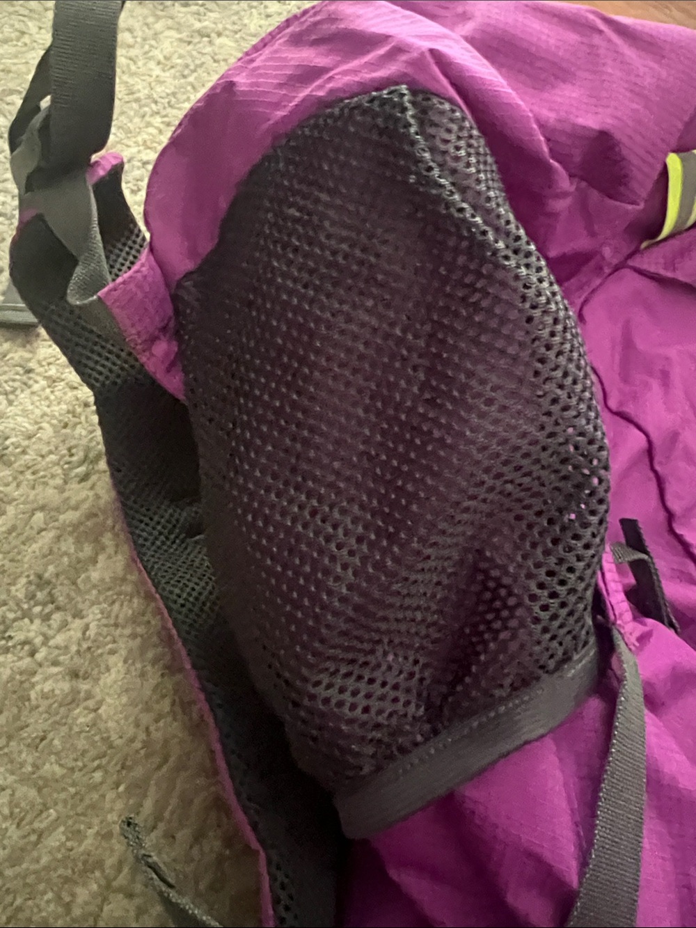 Purple Daypack Backpack - Picture 5 of 7